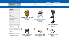 Desktop Screenshot of circlesaw.com